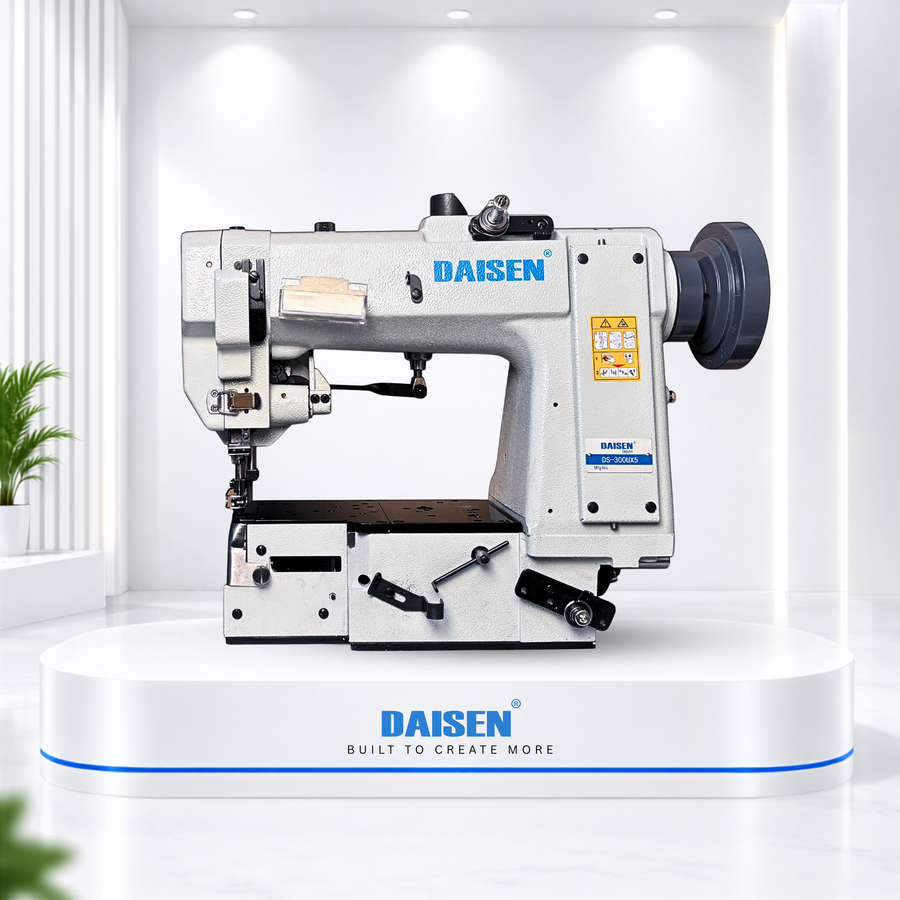 SINGLE NEEDLE CHAIN STITCH MATTRESS TAPE EDGING MACHINE